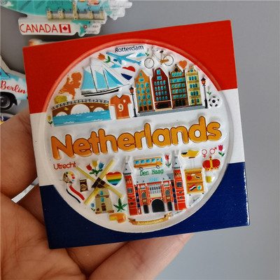 Световен туризъм Магнити за хладилник Япония САЩ Австралия Филипини Холандия Испания Холандия Швеция Малайзия Стикери за хладилник