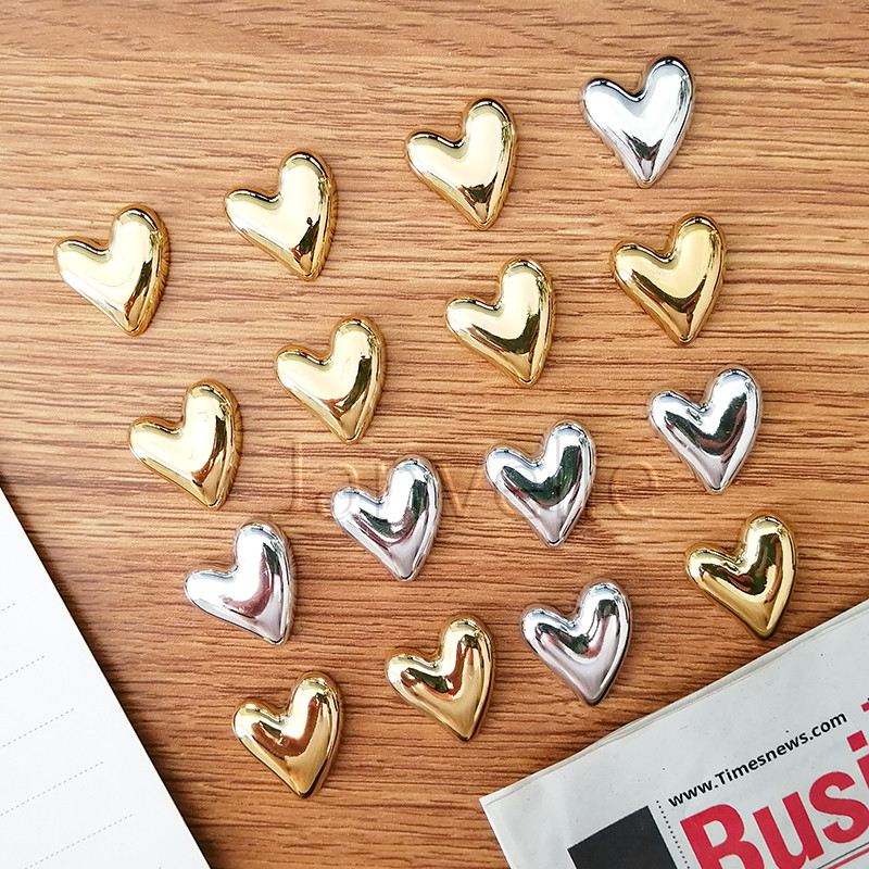 10 tk kullast südamega külmkapimagnetid väikesed hõbedased magnetkleebised Mini armas külmkapimagneti komplekt köögi jaoks kodukontori sisekujunduseks