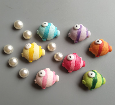 Rajzfilm tengeri állat hal Kreatív hűtőmágnesek mágnesek otthoni dekoráció aranyos mágnesek konyhai dekoráció