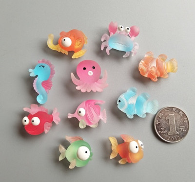 Rajzfilm tengeri állat hal Kreatív hűtőmágnesek mágnesek otthoni dekoráció aranyos mágnesek konyhai dekoráció