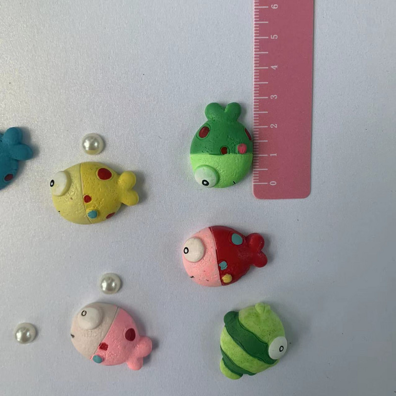 Rajzfilm tengeri állat hal Kreatív hűtőmágnesek mágnesek otthoni dekoráció aranyos mágnesek konyhai dekoráció