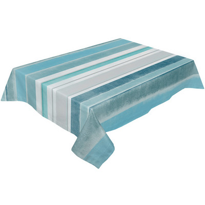 Türkiissinine puidust tahvel veekindel laudlina pühadepeokaunistus Ristkülikukujuline lauakate sünnipäevalaua laudlina