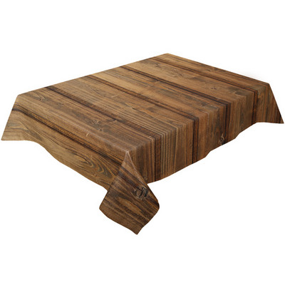 Türkiissinine puidust tahvel veekindel laudlina pühadepeokaunistus Ristkülikukujuline lauakate sünnipäevalaua laudlina