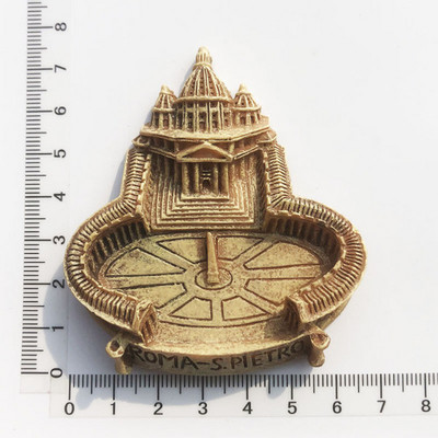 Roma Italija Įžymus šaldytuvo magnetas turistiniai suvenyrai Koliziejus palinkėjimų baseinas Magnetinis šaldytuvas Lipdukas dervos amatų kolekcija