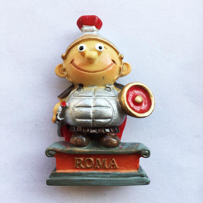 Roma Italija Įžymus šaldytuvo magnetas turistiniai suvenyrai Koliziejus palinkėjimų baseinas Magnetinis šaldytuvas Lipdukas dervos amatų kolekcija