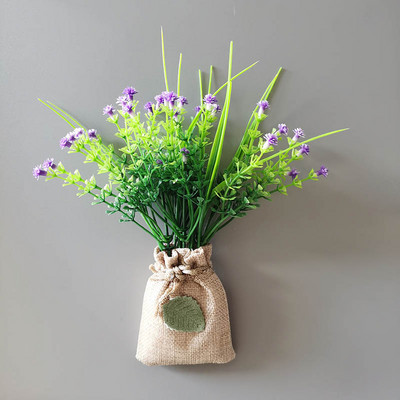 Αγοράστε 3 Πάρτε 1 τσάντα σεντόνια Τεχνητό λουλούδι Μαγνητικά αυτοκόλλητα DIY Simulation Flower Refrigerator Magnet Κουζίνα Δώρο Διακόσμηση σπιτιού