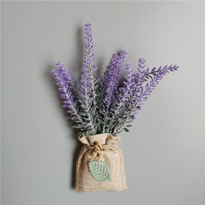 Αγοράστε 3 Πάρτε 1 τσάντα σεντόνια Τεχνητό λουλούδι Μαγνητικά αυτοκόλλητα DIY Simulation Flower Refrigerator Magnet Κουζίνα Δώρο Διακόσμηση σπιτιού