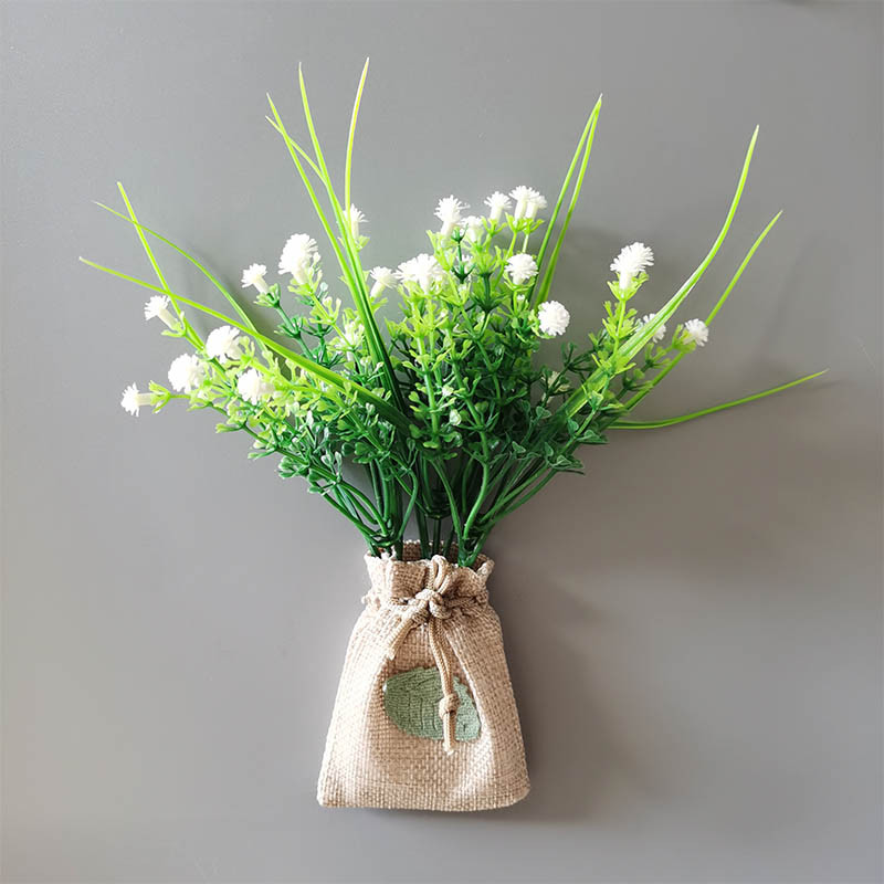 Αγοράστε 3 Πάρτε 1 τσάντα σεντόνια Τεχνητό λουλούδι Μαγνητικά αυτοκόλλητα DIY Simulation Flower Refrigerator Magnet Κουζίνα Δώρο Διακόσμηση σπιτιού