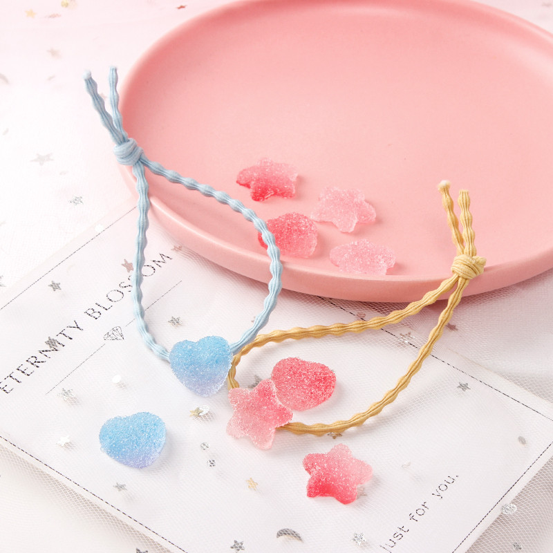 6gab Fruit Candy Resin Magnētiskā ledusskapja pasta Creative Home Accessories Simulation Magnetic Paste Food Magnet Paste