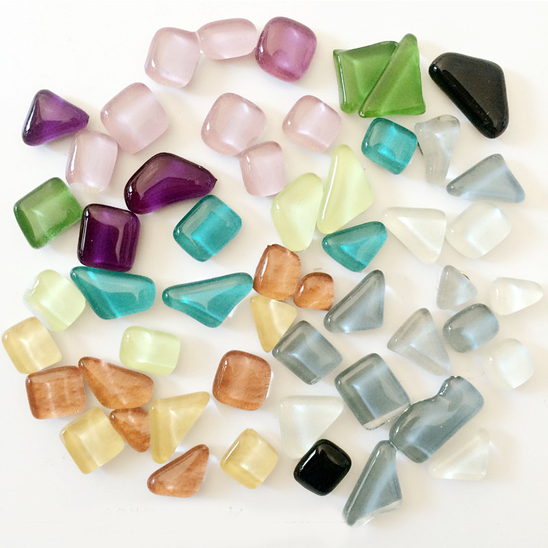 10 gab. Jauks stikls, neregulāras figūras magnētisks ledusskapis biroja tāfele, magnētiska mājas dekorēšana