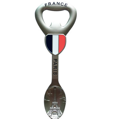 Radošs pudeļu attaisāmais metāla ledusskapis magnēti virtuves mājas dekors Londona Francija ceļojumu suvenīri dāvanu magnētiskā ledusskapja uzlīme