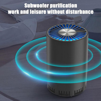 Έξυπνος καθαριστής αέρα Ionic Car Deodorizer HEPA Fresheners Filter Desktop USB Air Cleaner για οικιακό αυτοκίνητο Κουζίνα Υπνοδωμάτιο Γραφείο