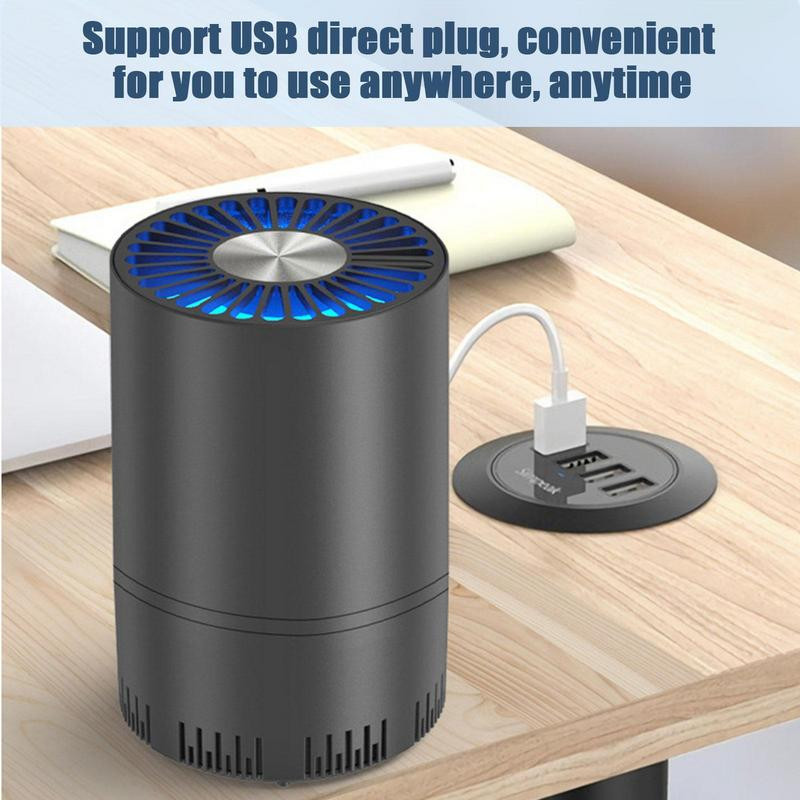 Viedais gaisa attīrītājs jonu auto dezodorētājs HEPA atsvaidzinātāji filtrs galddatora USB gaisa tīrītājs mājas automašīnai virtuvei guļamistabai birojam