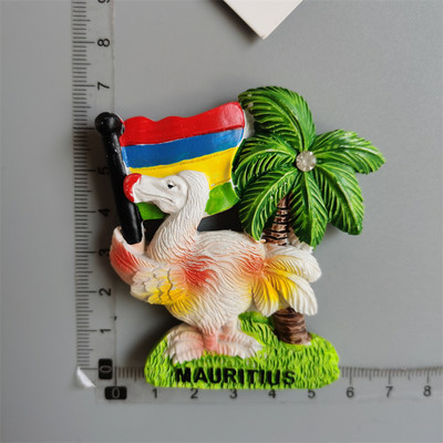 Mauricijus Magneti za hladnjak Turistički suvenir Dodo Magnetske naljepnice Dekoracija Zidna dekoracija Darovi za putovanja Kolekcija kućnog dekora