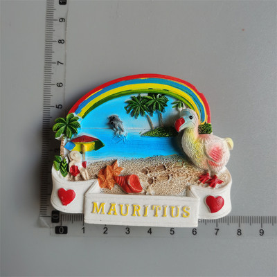 Mauricijus Magneti za hladnjak Turistički suvenir Dodo Magnetske naljepnice Dekoracija Zidna dekoracija Darovi za putovanja Kolekcija kućnog dekora