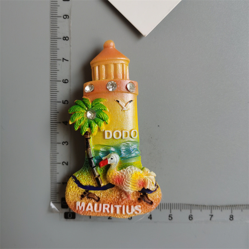 Mauricijus Magneti za hladnjak Turistički suvenir Dodo Magnetske naljepnice Dekoracija Zidna dekoracija Darovi za putovanja Kolekcija kućnog dekora
