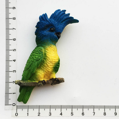 Brazīlijas ledusskapja magnēti uzlīmes Balneario Brasil Rio De 3D sveķu magnētiskās ledusskapja uzlīmes Mājas dekorēšanaCeļojumu dāvana Amatniecība