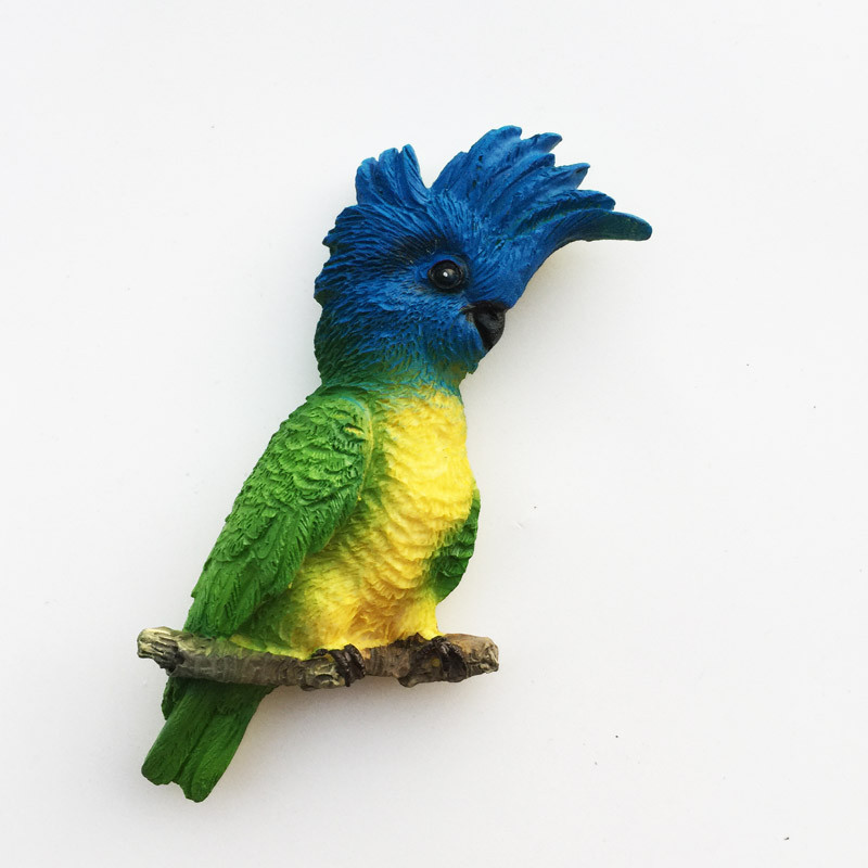 Brazīlijas ledusskapja magnēti uzlīmes Balneario Brasil Rio De 3D sveķu magnētiskās ledusskapja uzlīmes Mājas dekorēšanaCeļojumu dāvana Amatniecība