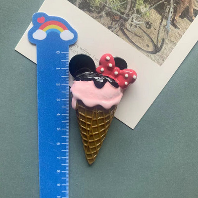 Iegādājieties 5 Saņemiet 1 bezmaksas simulācijas saldējuma ledusskapja magnētus mājas dekorēšanas magnēta ledusskapi