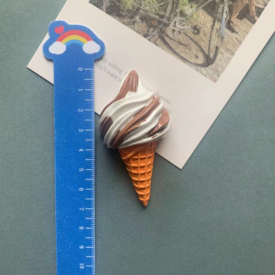 Iegādājieties 5 Saņemiet 1 bezmaksas simulācijas saldējuma ledusskapja magnētus mājas dekorēšanas magnēta ledusskapi