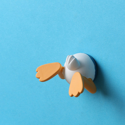 Karikatūra Duck Ass Magnētiskā ledusskapja uzlīmes Jauki sūkšanas akmens Ledusskapis Dekoratīvie aksesuāri Dāvanas