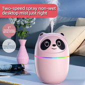 220 ml електрически овлажнител за въздух USB сладък преносим дифузор за ароматно масло Cool Mist Sprayer за домашен автомобил Difusor De Aromas Para Casa