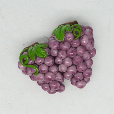 Design tridimensional creativ 3D, rășină, fructe, struguri, pepene verde, accesorii, decor acasă, magnet pentru frigider, decorare pentru frigider