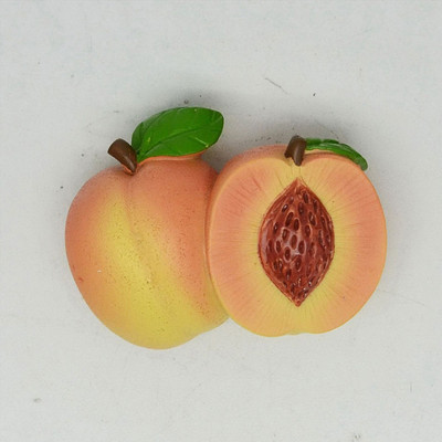 Design tridimensional creativ 3D, rășină, fructe, struguri, pepene verde, accesorii, decor acasă, magnet pentru frigider, decorare pentru frigider