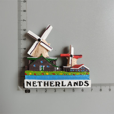 Nīderlande Ledusskapji Magnēti Holande Tulpes Velosipēdi Koka Kurpes Holandes galvaspilsēta Amsterdama Dekorācijas Amatniecība Magnētiskā uzlīme
