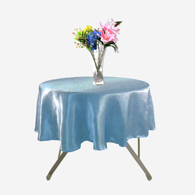 57 collu satīna apaļais galdauts kāzu poliestera apļveida galda pārklājs nestuves galds svārki galda pārsegs pusdienu galda dekors