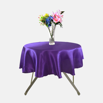 57 collu satīna apaļais galdauts kāzu poliestera apļveida galda pārklājs nestuves galds svārki galda pārsegs pusdienu galda dekors