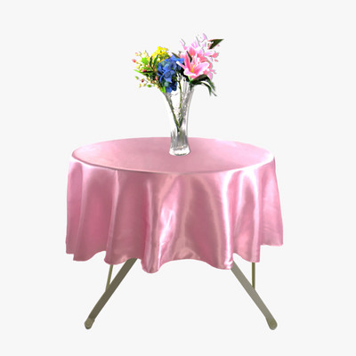 57 collu satīna apaļais galdauts kāzu poliestera apļveida galda pārklājs nestuves galds svārki galda pārsegs pusdienu galda dekors