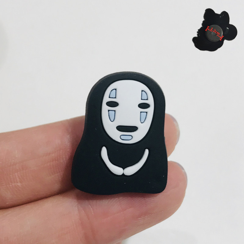 1 tk PVC loominguline simulatsioon Jaapani anime külmkapi magnetkleebis Tiivad armastuse kummitus külmkapi magnetid Halloweeni kingitus