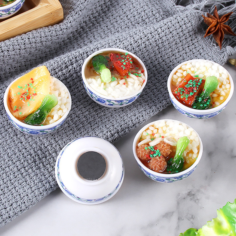 Bionisks pārtikas ledusskapja magnēts 3D radoša simulācija pārtikas jauka ledusskapja magnētiskās uzlīmes foto magnētiskās uzlīmes dekorācijas dāvana