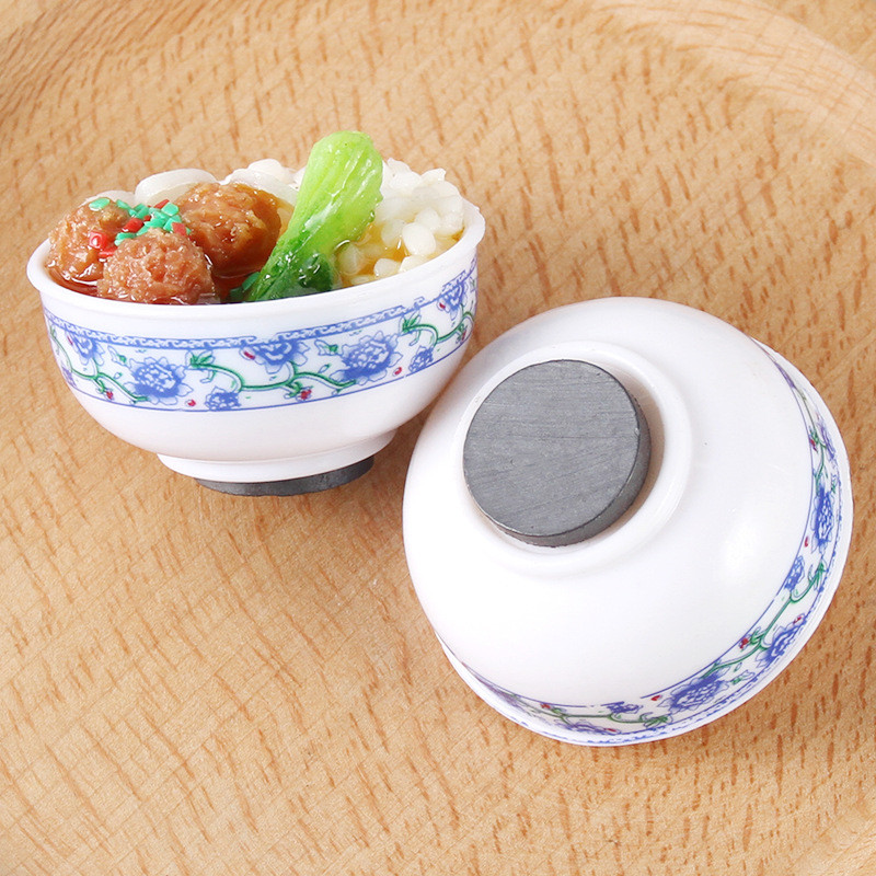 Bionisks pārtikas ledusskapja magnēts 3D radoša simulācija pārtikas jauka ledusskapja magnētiskās uzlīmes foto magnētiskās uzlīmes dekorācijas dāvana