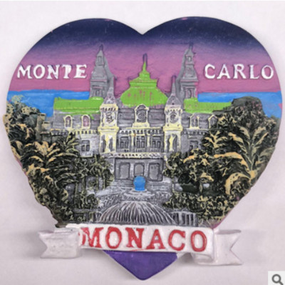 Ledusskapji Magnēti Suvenīrs Santorini Grieķija Ledusskapis Paste Kusadasi Turcija Monako 3D Sveķi Ziņojumu Uzlīmes Jauki Magnēti Dāvana