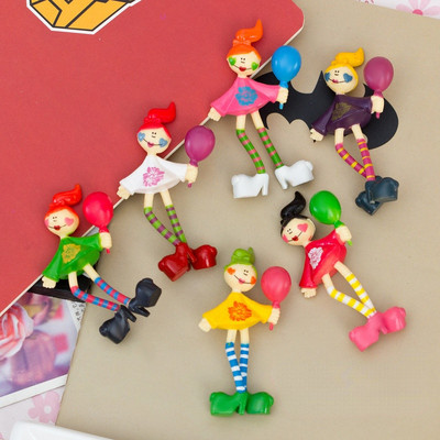 Jauka anime meitene lelles dekorēšana Ledusskapis Magnēti Bērnu Rotaļlietas Mājas dekorēšana