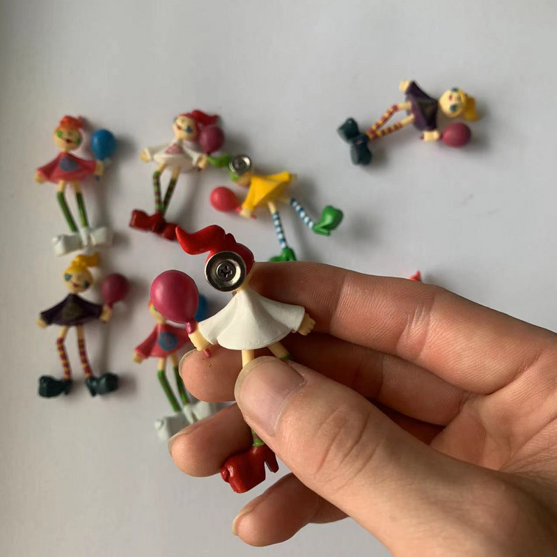 Jauka anime meitene lelles dekorēšana Ledusskapis Magnēti Bērnu Rotaļlietas Mājas dekorēšana