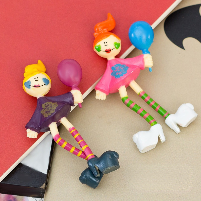 Jauka anime meitene lelles dekorēšana Ledusskapis Magnēti Bērnu Rotaļlietas Mājas dekorēšana