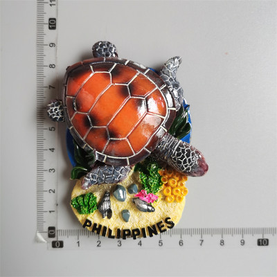 Filipini Boracay Magneti za hladnjak Turistički suvenir 3d Rukotvorine od smole Magnetski hladnjak Magnetske naljepnice Dekor otvarača za boce