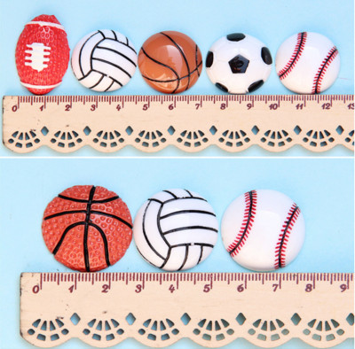 Kūrybiniai sportinio kamuolio šaldytuvo magnetai Krepšinio Futbolo Tinklinio Regbio Ankstyvojo ugdymo magnetiniai lipdukai