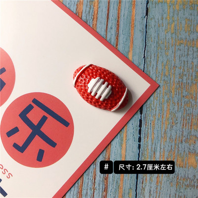 Kūrybiniai sportinio kamuolio šaldytuvo magnetai Krepšinio Futbolo Tinklinio Regbio Ankstyvojo ugdymo magnetiniai lipdukai