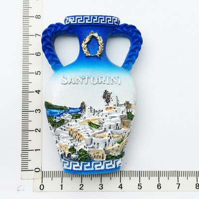 Graikija Keliaujantys suvenyrai Šaldytuvo magnetai Graikijos kurortų kultūros turistų suvenyrai Magnetiniai lipdukai, skirti nuotraukų sienai namų dekoravimui