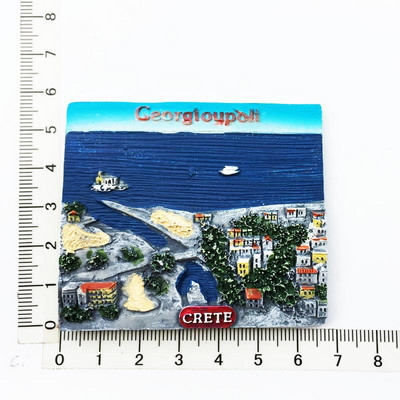 Graikija Keliaujantys suvenyrai Šaldytuvo magnetai Graikijos kurortų kultūros turistų suvenyrai Magnetiniai lipdukai, skirti nuotraukų sienai namų dekoravimui