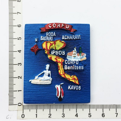 Graikija Keliaujantys suvenyrai Šaldytuvo magnetai Graikijos kurortų kultūros turistų suvenyrai Magnetiniai lipdukai, skirti nuotraukų sienai namų dekoravimui