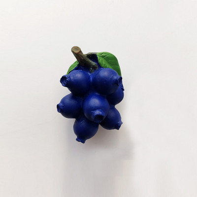 Ins 3DResin Bionic pārtikas ledusskapis magnētiskās uzlīmes jaukas virtuves reālistiskas augļu stereoskopiskas dekoratīvas sienas ledusskapja suvenīrs