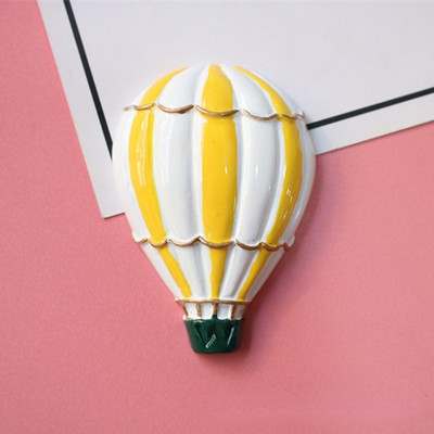 Karsta gaisa balons Stereo sveķu ledusskapja magnēts Jauka multfilma Radoša magnētiskais ledusskapja magnēts mājas dekorēšana