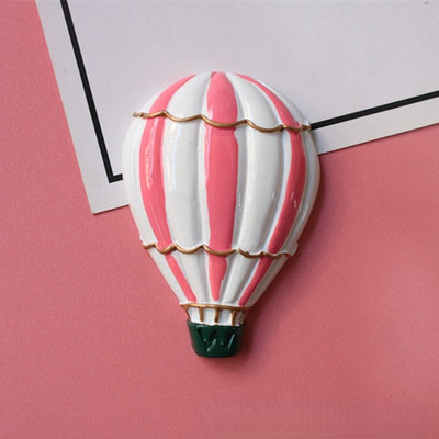 Karsta gaisa balons Stereo sveķu ledusskapja magnēts Jauka multfilma Radoša magnētiskais ledusskapja magnēts mājas dekorēšana