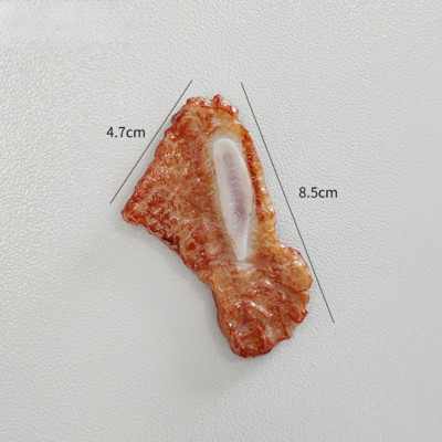 Pārtikas imitācija Ledusskapja magnēti Virtuves dekorēšana Simulācija Piens Olas Maize Pārtika Ledusskapis Magnētiskās uzlīmes Mājas dekorēšana