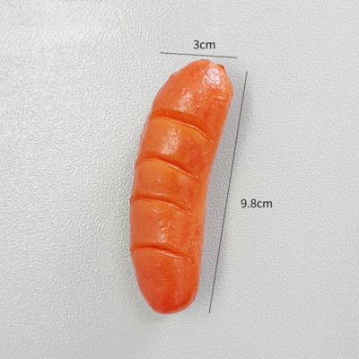 Pārtikas imitācija Ledusskapja magnēti Virtuves dekorēšana Simulācija Piens Olas Maize Pārtika Ledusskapis Magnētiskās uzlīmes Mājas dekorēšana